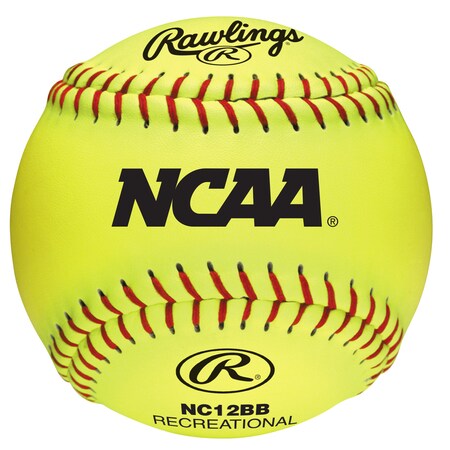 Rawlings Softball Ncaa Ylw 12" NC12BB